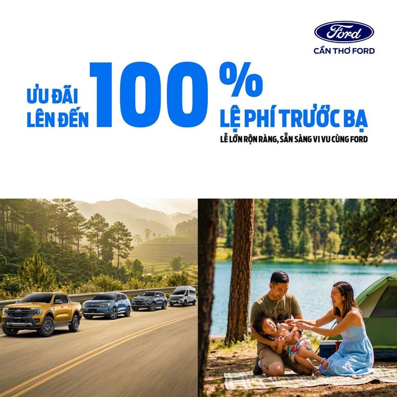 CHƯƠNG TRÌNH KHUYẾN MẠI THÁNG 4/2026 - ƯU ĐÃI 100% LỆ PHÍ TRƯỚC BẠ