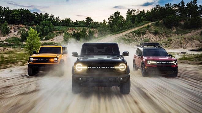 Xe SUV Ford Brocon vừa ra mắt đã cháy hàng tại Mỹ